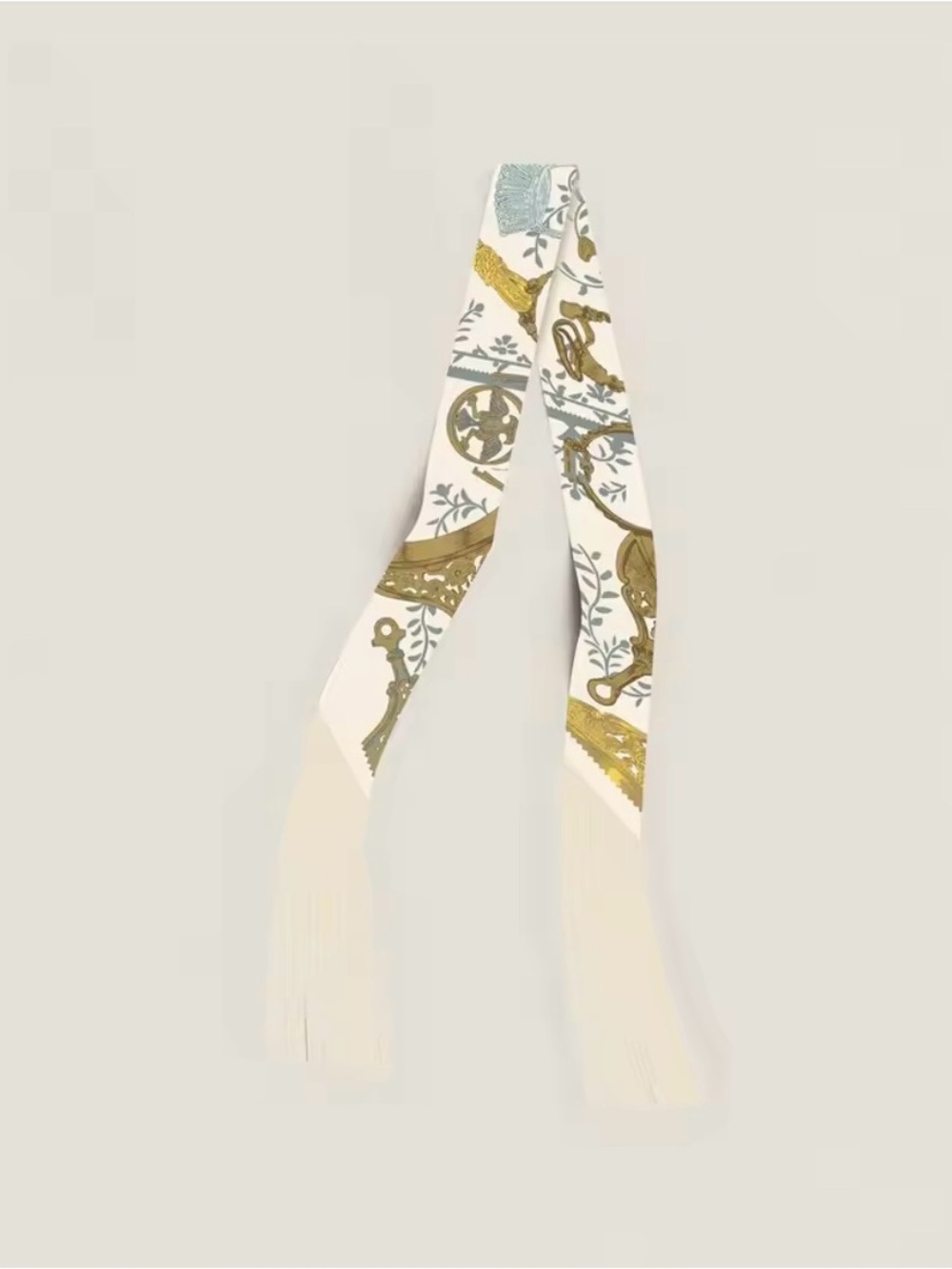 130x5cm  Silk Tassel Cashew Print
Scarf Women's All-season
Twilly